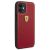 Ferrari On Track Perforált Tok Iphone 12 Mini Case Piros Borítóhoz 140536867