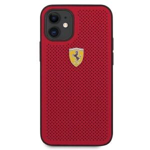 Ferrari On Track Perforált Tok Iphone 12 Mini Case Piros Borítóhoz 140536867 - Ferrari Telefontok