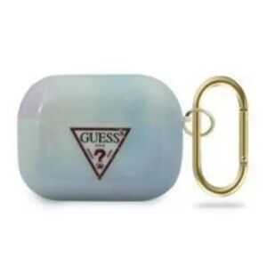 Guess Etui ochronne GUACAPTPUMCGC02 Tie&Dye Collection do AirPods Pro niebieskie 140537600 - Zestaw słuchawkowy
