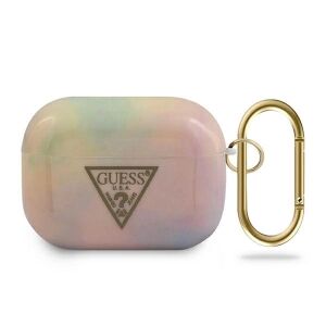 Guess Etui ochronne GUACAPTPUMCGG01 Tie&Dye Collection do AirPods Pro różowe 127053050 - Zestaw słuchawkowy