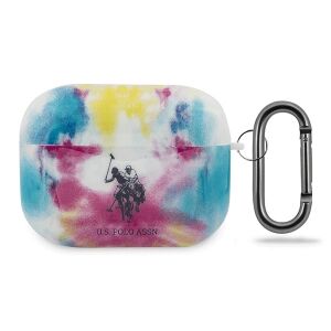 U.S. Polo Assn. Tie Dye Etui AirPods Pro - Multicolor - Zestaw słuchawkowy