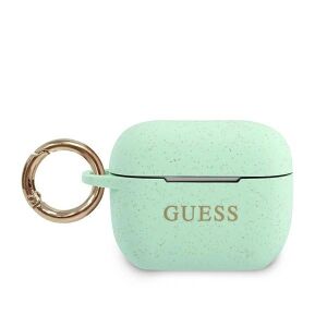 Guess Etui ochronne GUACAPSILGLGN Silicone Glitter do AirPods Pro turkusowe 127053414 - Zestaw słuchawkowy