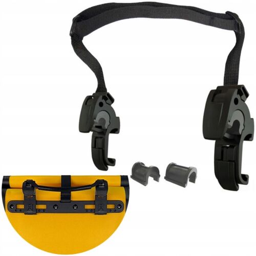 Wozinsky fekete kerékpártáska rögzítő pántok a biztonságos rögzítéshez