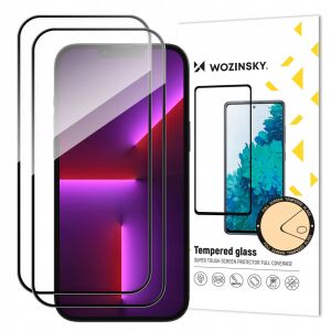 Wozinsky Edzett Üveg Keretes Képernyőhez 2 Db Iphone 15 Plusz Fekete 127056048 - Wozinsky