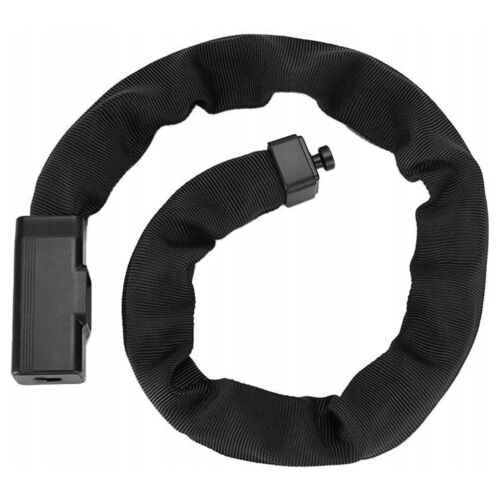 Rockbros Erős Kerékpárzár 0,97M Fekete Kulcsval Kerékpárhoz 127059222