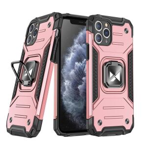Wozinsky Armor rózsaszín tok iPhone 11 Pro-hoz, kitámasztóval - Wozinsky