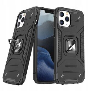 Husă Wozinsky Armor pentru iPhone 13 Pro cu suport, Negru - Wozinsky