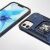 Wozinsky Kék iPhone tok gyűrűtartóval - Közelkép
