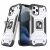 Wozinsky Ring Armor tok iPhone 14 Pro ezüst gyűrűs állvánnyal