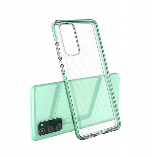 Spring Case átlátszó telefontok Samsung Galaxy A02S-hez - Telefontok
