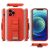 Rope case żelowe etui ze smyczą łańcuszkiem torebka smycz iPhone 12 Pro fioletowy 127071569
