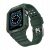 Protect Strap Band opaska z etui do Apple Watch 7 / 6 / 5 / 4 / 3 / 2 / SE (45 / 44 / 42mm) obudowa pancerny pokrowiec na zegarek zielony 127077498