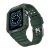 Protect Strap Band opaska z etui do Apple Watch 7 / 6 / 5 / 4 / 3 / 2 / SE (45 / 44 / 42mm) obudowa pancerny pokrowiec na zegarek zielony 127077498