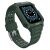 Protect Strap Band opaska z etui do Apple Watch 7 / 6 / 5 / 4 / 3 / 2 / SE (45 / 44 / 42mm) obudowa pancerny pokrowiec na zegarek zielony 127077498