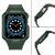 Protect Strap Band opaska z etui do Apple Watch 7 / 6 / 5 / 4 / 3 / 2 / SE (45 / 44 / 42mm) obudowa pancerny pokrowiec na zegarek zielony 127077498