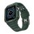 Protect Strap Band opaska z etui do Apple Watch 7 / 6 / 5 / 4 / 3 / 2 / SE (45 / 44 / 42mm) obudowa pancerny pokrowiec na zegarek zielony 127077498