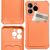 Card Armor narancssárga telefontok Xiaomi Redmi Note 10/10S-hez kártyatartóval, pénztárca tok