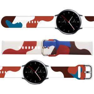 Hurtel Strap Moro opaska do Samsung Galaxy Watch 42mm silokonowy pasek bransoletka do zegarka moro (8) 127078816 - Samsung Pasek do inteligentnego zegarka