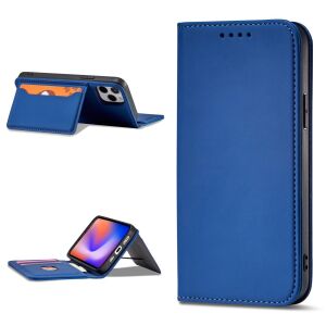 Magnet Card Case etui do iPhone 12 Pro pokrowiec portfel na karty kartę podstawka niebieski 141077068 - Handyhüllen