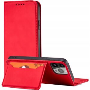 Magnet Card Case etui do iPhone 13 Pro pokrowiec portfel na karty kartę podstawka czerwony 127083990 - Handyhüllen