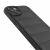 Közelkép a Magic Shield fekete iPhone 14 Plus tokról