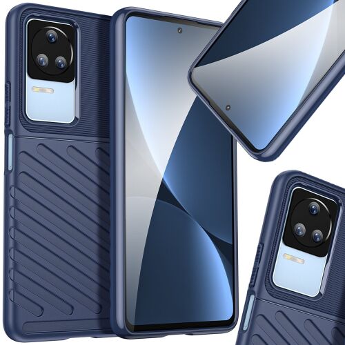 Thunder Case Xiaomi Poco F4 5G-hez, kék védő telefontok - Hurtel