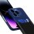 Közelkép az iPhone 14 Pro Max kék pénztárca tokról