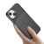 Thunder Case fekete iPhone 15 Plus tok kézben