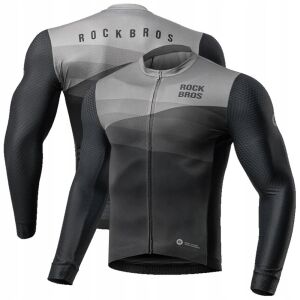 Rockbros Hosszú Ujjú Kerékpáros Jersey M Tavaszi Nyár Fekete 127097480 - Box & Harcművészet