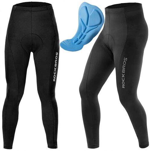 Spodnie kolarskie Rockbros RK20042XL oddychające z wkładką XXL - czarne 127098036