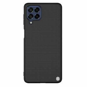 Nillkin Textured Case wytrzymałe wzmocnione etui z żelową ramką i nylonem na tyle Samsung Galaxy M53 5G czarny 140664946 - Nillkin Kontakty telefoniczne