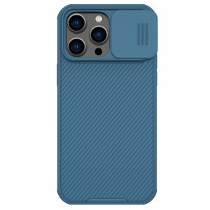 Nillkin CamShield Pro Case etui iPhone 14 Pro Max pancerny pokrowiec osłona na aparat kamerę niebieski 141076860 - Handyhüllen