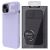 Nillkin CamShield Silky Silicone Case etui iPhone 14 Plus pokrowiec z osłoną na aparat fioletowy 140989787