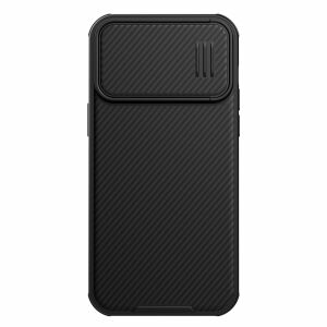 Nillkin CamShield S Case etui iPhone 14 Pro Max pancerny pokrowiec osłona na aparat czarne 141077555 - Handyhüllen