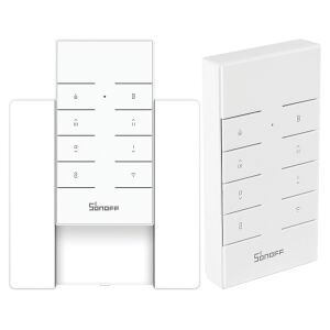 Uchwyt na pilota i uchwyt ścienny Sonoff RF 433MHz, biały - Sonoff