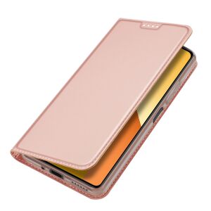 Etui Dux Ducis Skin Pro z klapką i miejscem na kartę na Xiaomi Redmi Note 13 5G - różowe 140696160 - Handyhüllen