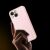 Dux Ducis rózsaszín iPhone 14 Plus tok kézben