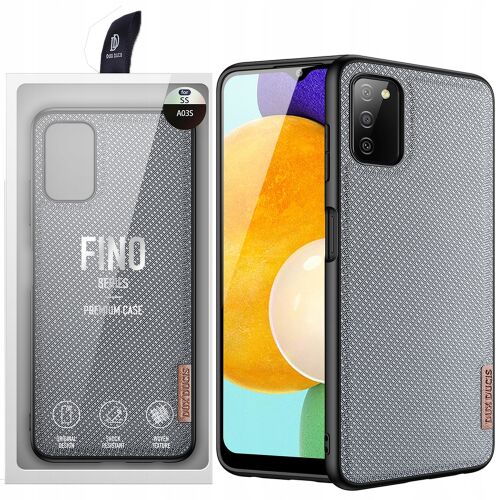 Dux Ducis Fino Series Szürke tok Samsung Galaxy A03s készülékhez csomagolással - Dux Ducis