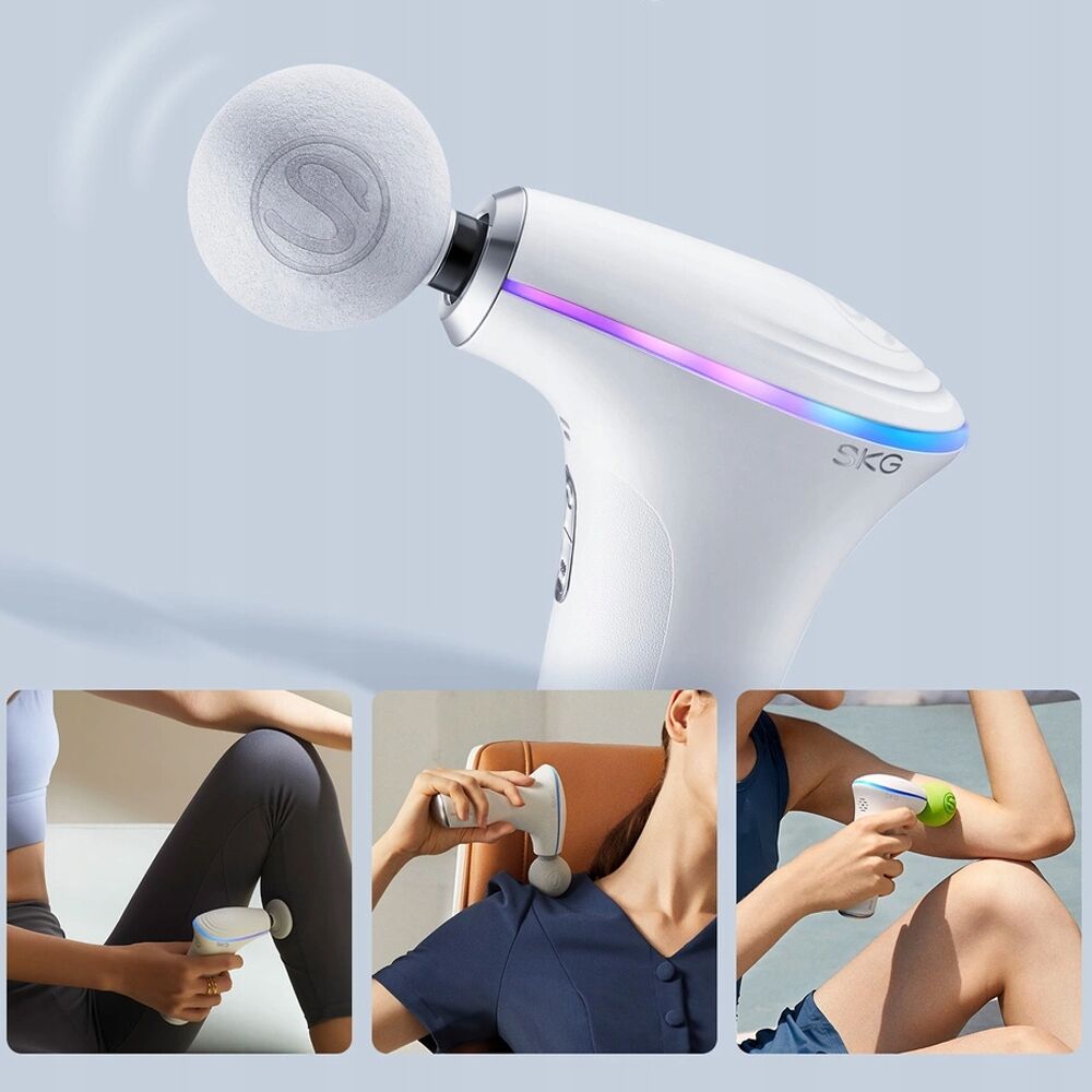 Pistolet do masażu SKG F5-EN (Biały)