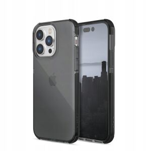 Raptic X-Doria Clear Case etui iPhone 14 Pro Max pancerny pokrowiec czarny 127118420 - Handyhüllen