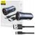 Baseus 40W Dual USB Autoladeger mit USB-C Kabel Verpackung