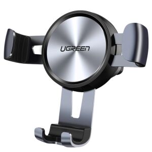 Ugreen Gravitációs Autós Telefontartó Szellőzőrácsra, Szürke - Autós pohártartó