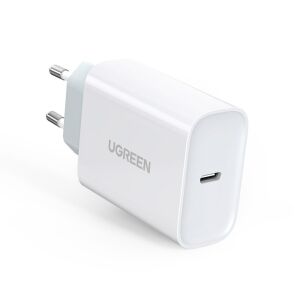 Ugreen 30W USB-C Napájací adaptér na bielom pozadí - Sieťové adaptéry