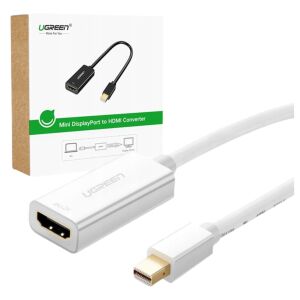 Ugreen Mini DisplayPort - HDMI adapterkábel, fehér - HDMI kábel