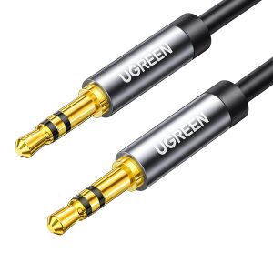 Közelkép az Ugreen 3.5mm audio kábel csatlakozóiról - Ugreen