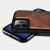 Icarer Case Bőr Tok Iphone 12 Pro Max Fekete 140769682