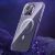 Kingxbar iPhone 14 Plus Ezüst tok MagSafe kompatibilitással