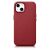 Icarer Case Case Bőr Ház Magsafe-Val Iphone 14+ Piros 127134660