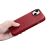 Icarer Case Case Bőr Ház Magsafe-Val Iphone 14+ Piros 127134660