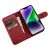 Icarer Case Bőr Tok Iphone 14+ Piroshoz 127136002